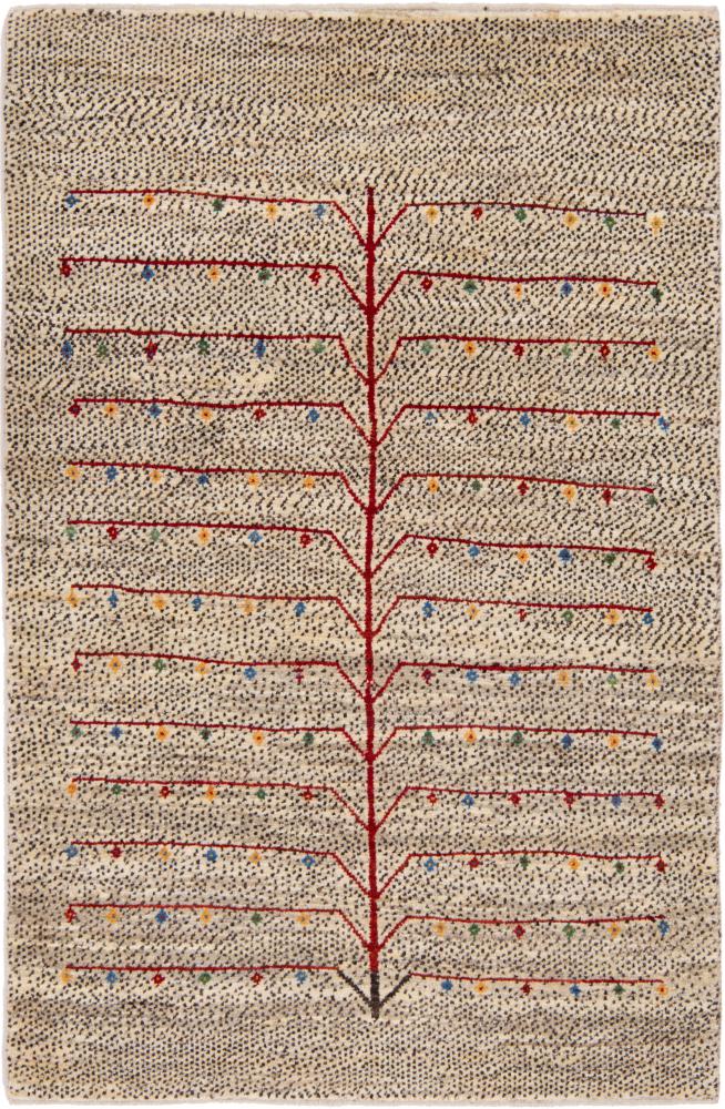 Perserteppich Perser Gabbeh Nomad 5'1"x3'5" 5'1"x3'5", Perserteppich Handgeknüpft
