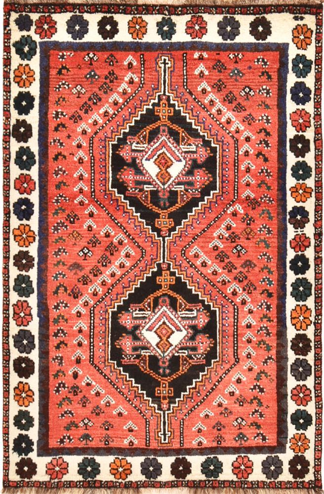Perzisch tapijt Shiraz 157x106 157x106, Perzisch tapijt Handgeknoopte