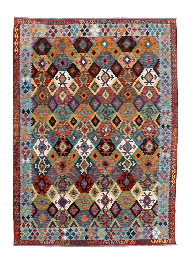 Alfombra afgana Kilim Afghan 347x253 347x253, Alfombra persa Tejido a mano