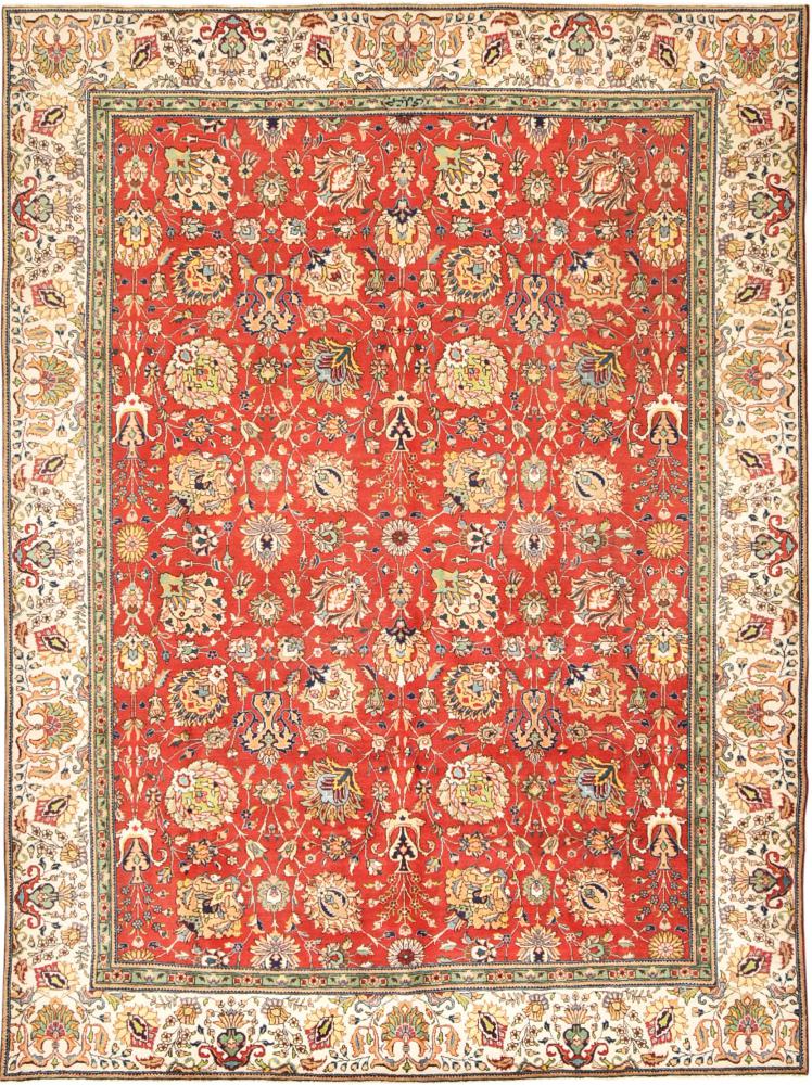 Tapete persa Tabriz 372x285 372x285, Tapete persa Atado à mão