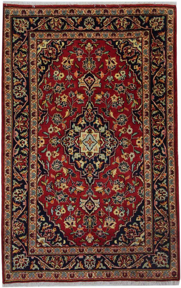 Tapis persan Kashan 157x99 157x99, Tapis persan Noué à la main