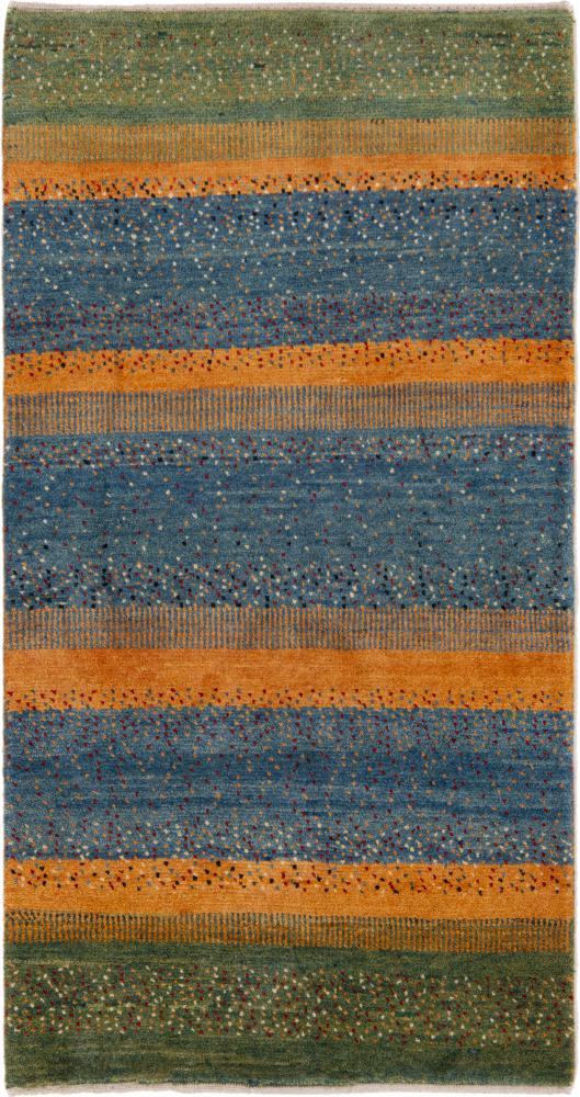 Persian Rug Persian Gabbeh Nomad 145x79 145x79, Persian Rug Knotted by hand
