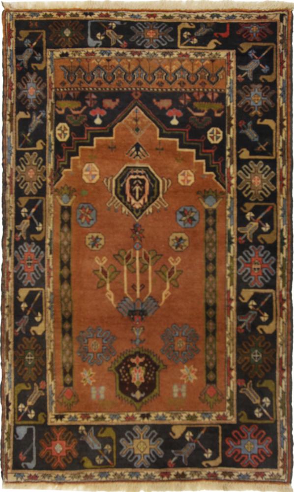 Persialainen matto Beluch 126x79 126x79, Persialainen matto Solmittu käsin