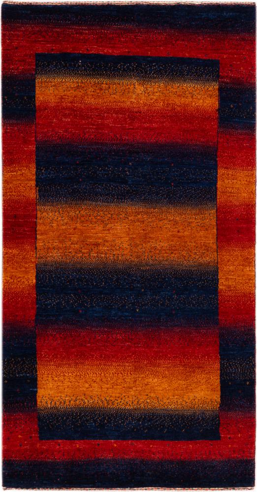 Persian Rug Persian Gabbeh Loribaft Atash 165x85 165x85, Persian Rug Knotted by hand