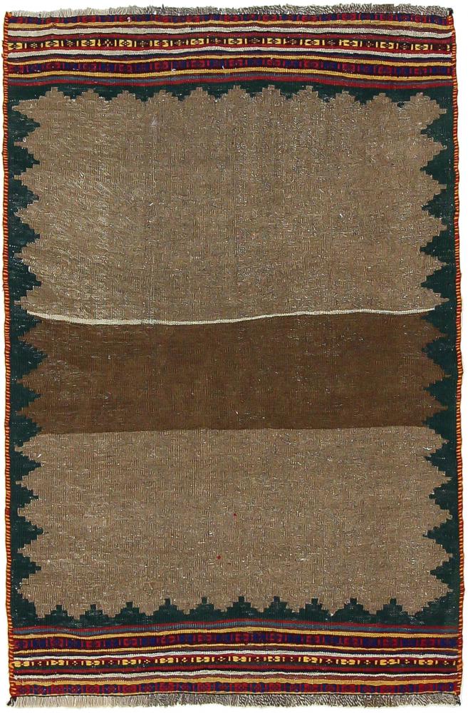 Persisk tæppe Kelim Fars 127x84 127x84, Persisk tæppe Håndvævet