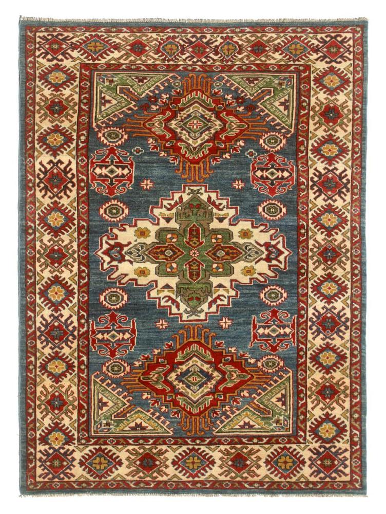 Afghanska mattan Kazak Ghazni 223x153 223x153, Persisk matta Knuten för hand