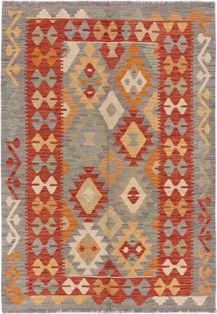 Tappeto afghano Kilim Afghan 145x102 145x102, Tappeto persiano Tessuto a mano