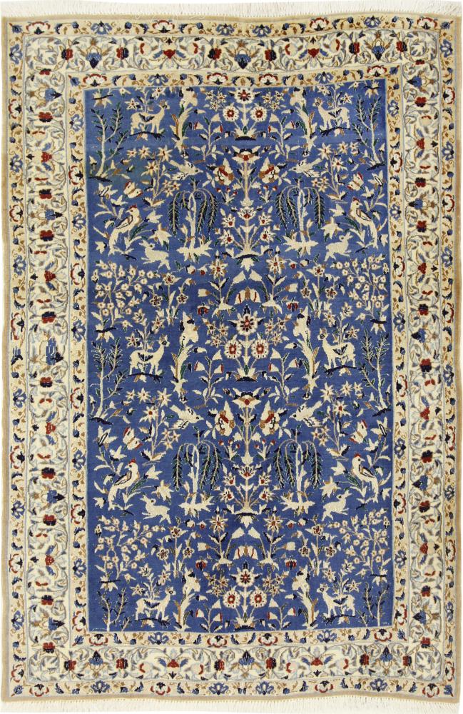 Alfombra persa Nain 161x115 161x115, Alfombra persa Anudado a mano