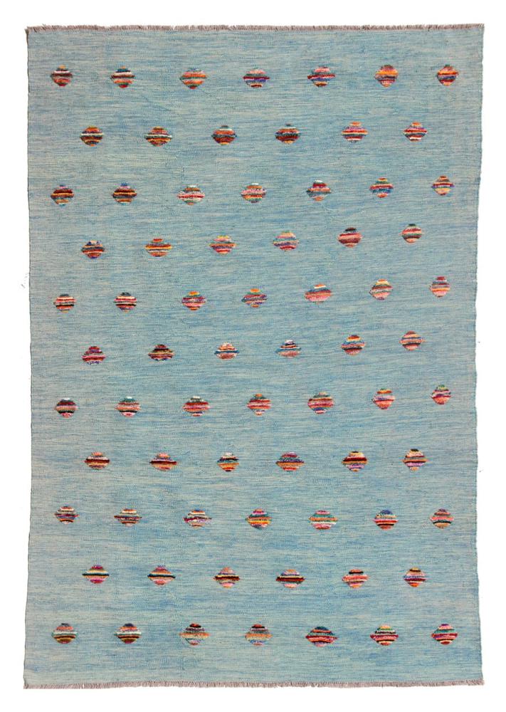 Alfombra afgana Kilim Afghan Nimbaft Edition 236x161 236x161, Alfombra persa Tejido a mano