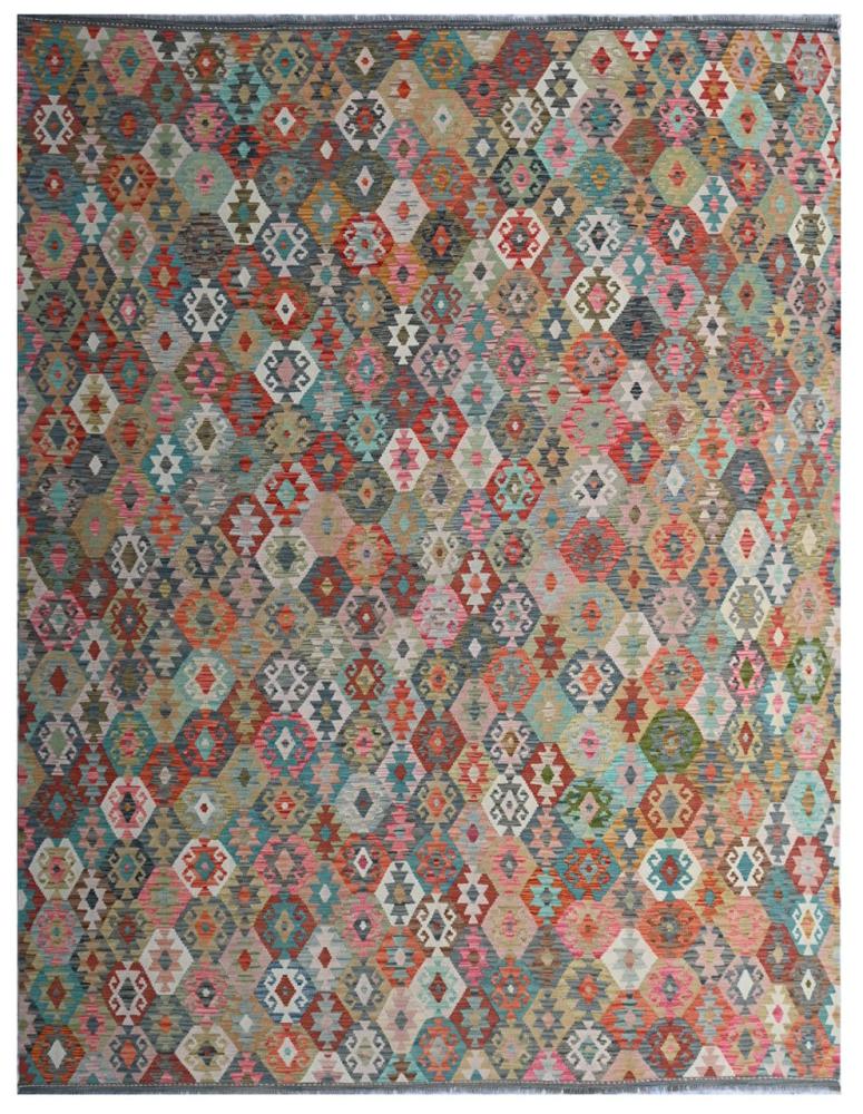 Dywan afgański Kilim Afghan 399x312 399x312, Dywan perski Ręcznie tkane
