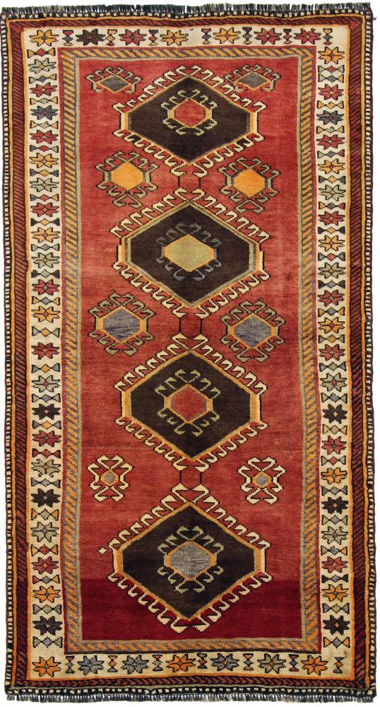 Persisk tæppe Shiraz 205x113 205x113, Persisk tæppe Knyttet i hånden