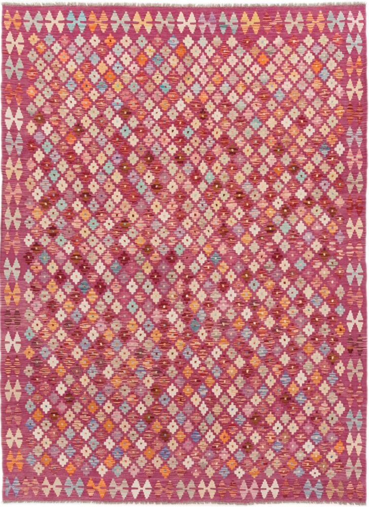 Tappeto Afgano Kilim Afghan 286x214 286x214, Tappeto persiano Tessuto a mano