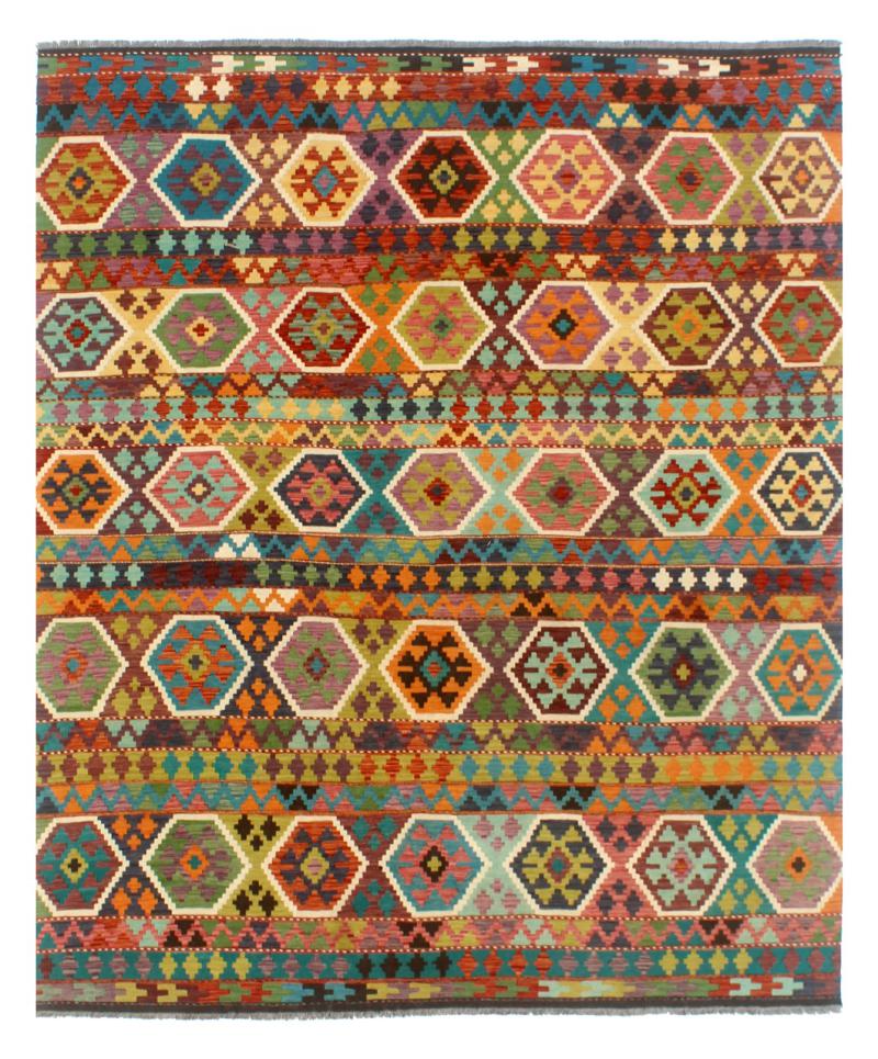 Dywan afgański Kilim Afghan 293x254 293x254, Dywan perski Ręcznie tkane