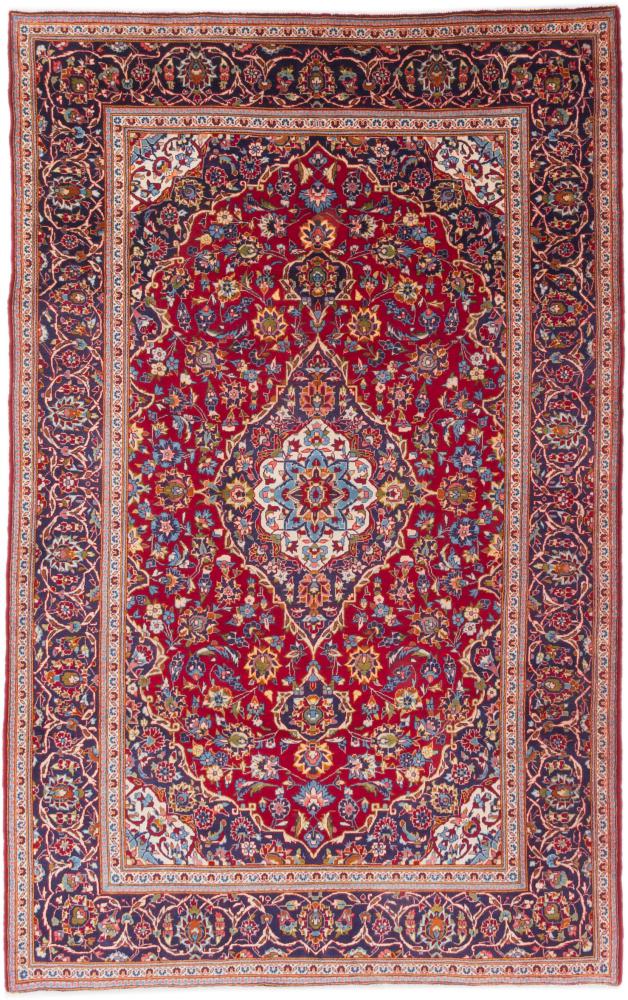 Tapis persan Kashan 321x204 321x204, Tapis persan Noué à la main
