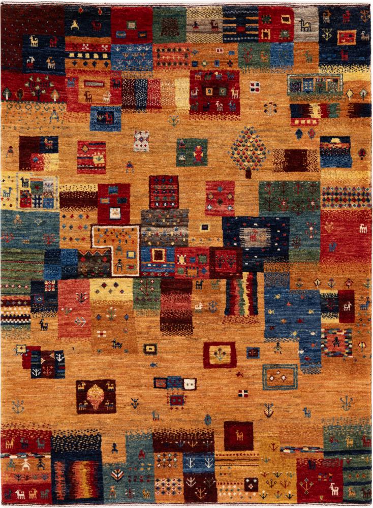 Perzisch tapijt Perzisch Gabbeh Loribaft Nowbaft 133x101 133x101, Perzisch tapijt Handgeknoopte