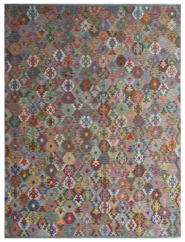 Alfombra afgana Kilim Afghan 394x309 394x309, Alfombra persa Tejido a mano