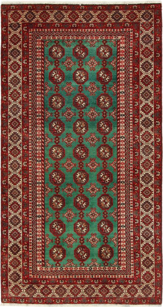 Persisk matta Turkaman 147x80 147x80, Persisk matta Knuten för hand