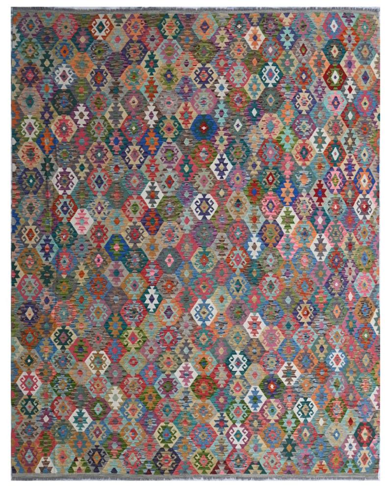 Dywan afgański Kilim Afghan 389x321 389x321, Dywan perski Ręcznie tkane