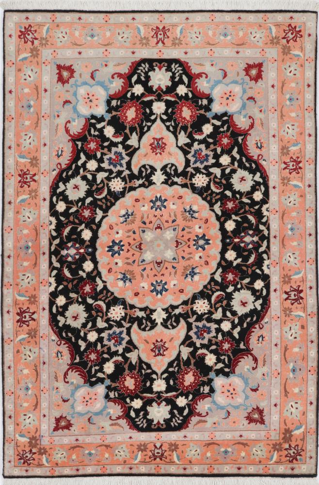 Tapete persa Tabriz 50Raj 152x105 152x105, Tapete persa Atado à mão