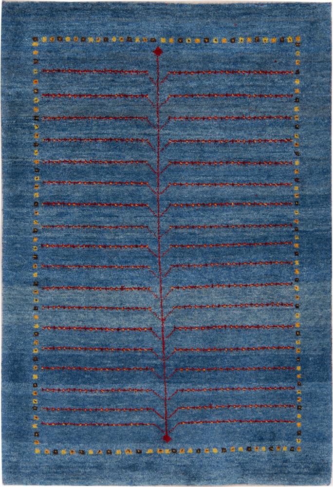 Persian Rug Persian Gabbeh Nomad 146x101 146x101, Persian Rug Knotted by hand