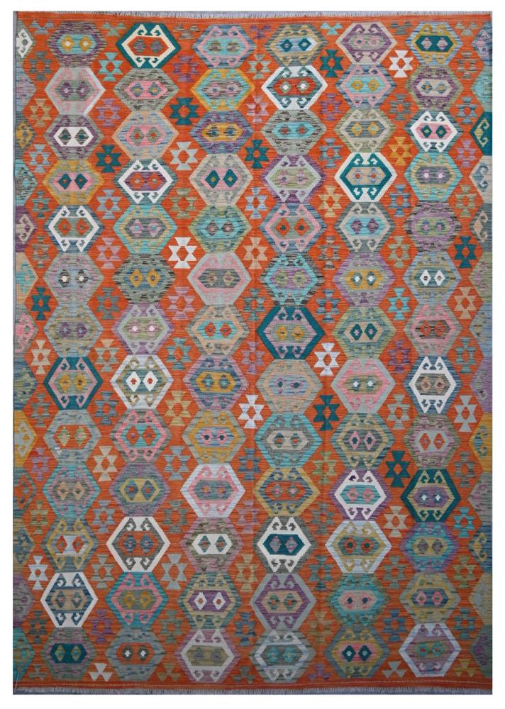 Dywan afgański Kilim Afghan 352x244 352x244, Dywan perski Ręcznie tkane