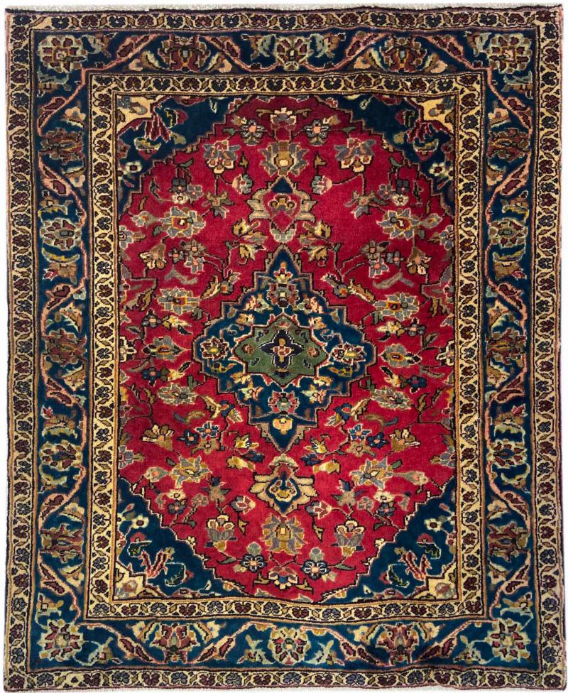 Perzisch tapijt Keshan 122x102 122x102, Perzisch tapijt Handgeknoopte