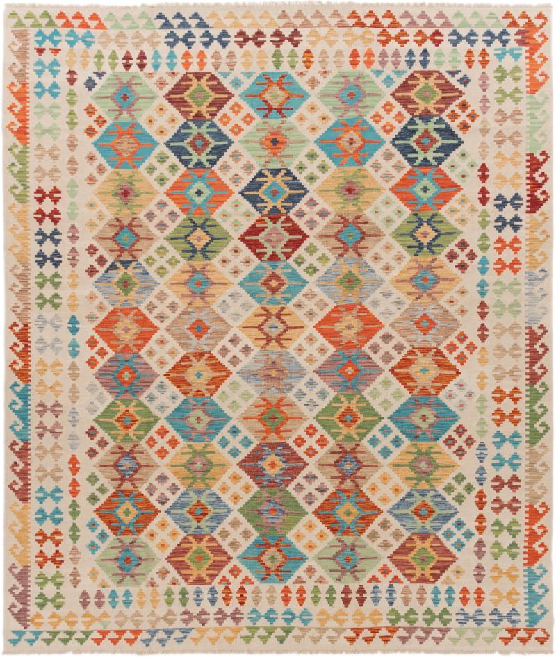 Tapete afegão Kilim Afegão 303x257 303x257, Tapete persa Tecido à mão