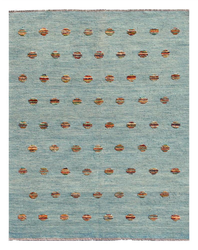 Alfombra afgana Kilim Afghan Nimbaft Edition 195x153 195x153, Alfombra persa Tejido a mano