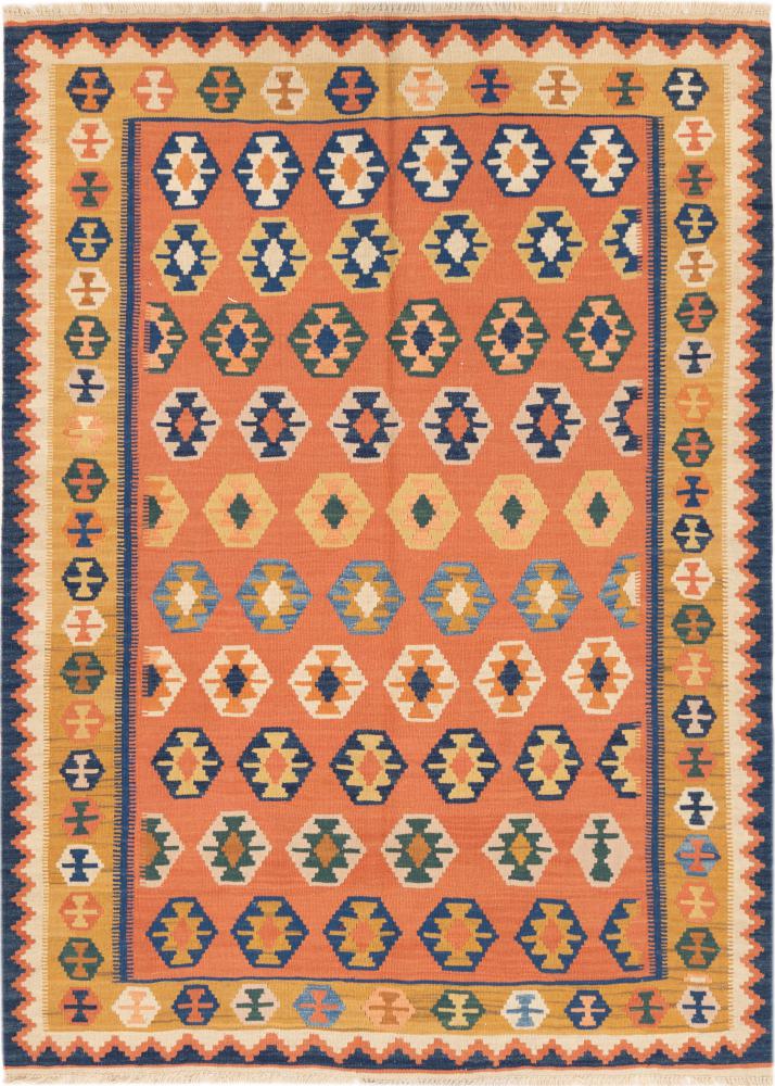 Persian rug Kilim Fars Ghashghai 203x146 203x146, Persian rug Handwoven