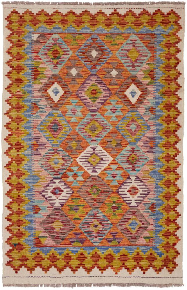 Tapete afegão Kilim Afegão 150x95 150x95, Tapete persa Tecido à mão