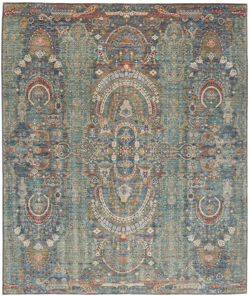 Pakistanischer Teppich Arijana Hajjalili 303x249 303x249, Perserteppich Handgeknüpft