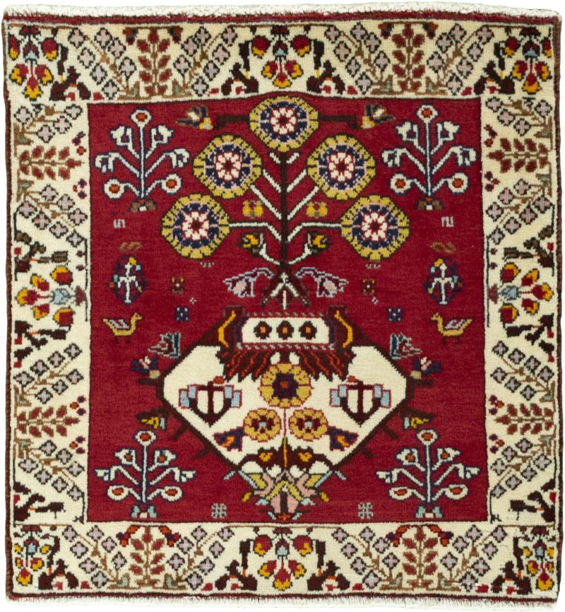 Persian Rug Shiraz 66x66 66x66, Persian Rug Knotted by hand