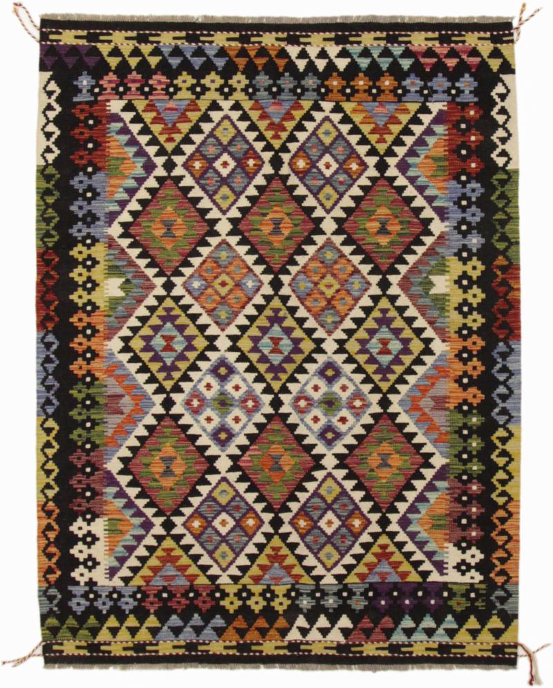 Afgański dywan Kelim Afghan 197x148 197x148, Dywan perski Ręcznie tkany