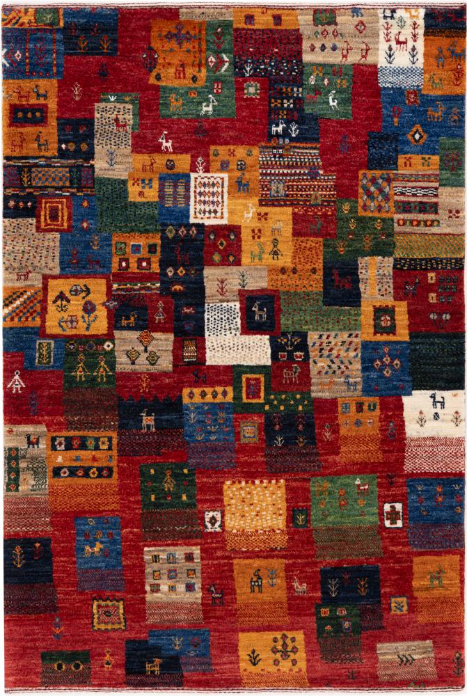 Perzisch tapijt Perzisch Gabbeh Loribaft Nowbaft 145x97 145x97, Perzisch tapijt Handgeknoopte