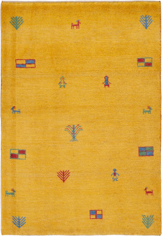 Persian Rug Persian Gabbeh Nomad 151x99 151x99, Persian Rug Knotted by hand