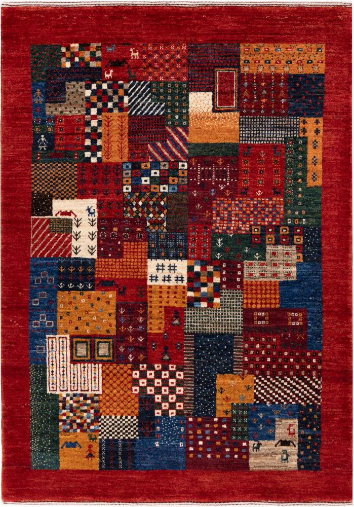 Perzisch tapijt Perzisch Gabbeh Loribaft Nowbaft 139x99 139x99, Perzisch tapijt Handgeknoopte