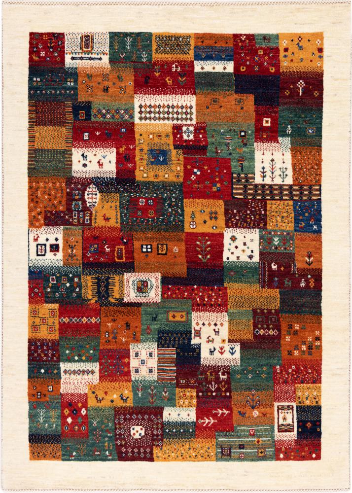 Perzisch tapijt Perzisch Gabbeh Loribaft Nowbaft 156x110 156x110, Perzisch tapijt Handgeknoopte