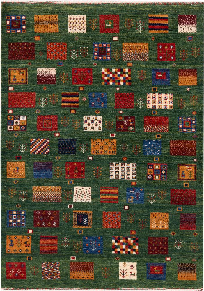 Perzisch tapijt Perzisch Gabbeh Loribaft Nowbaft 144x102 144x102, Perzisch tapijt Handgeknoopte