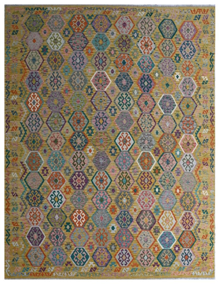 Dywan afgański Kilim Afghan 405x316 405x316, Dywan perski Ręcznie tkane