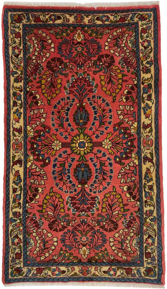 Persisk tæppe Sarough 117x70 117x70, Persisk tæppe Knyttet i hånden