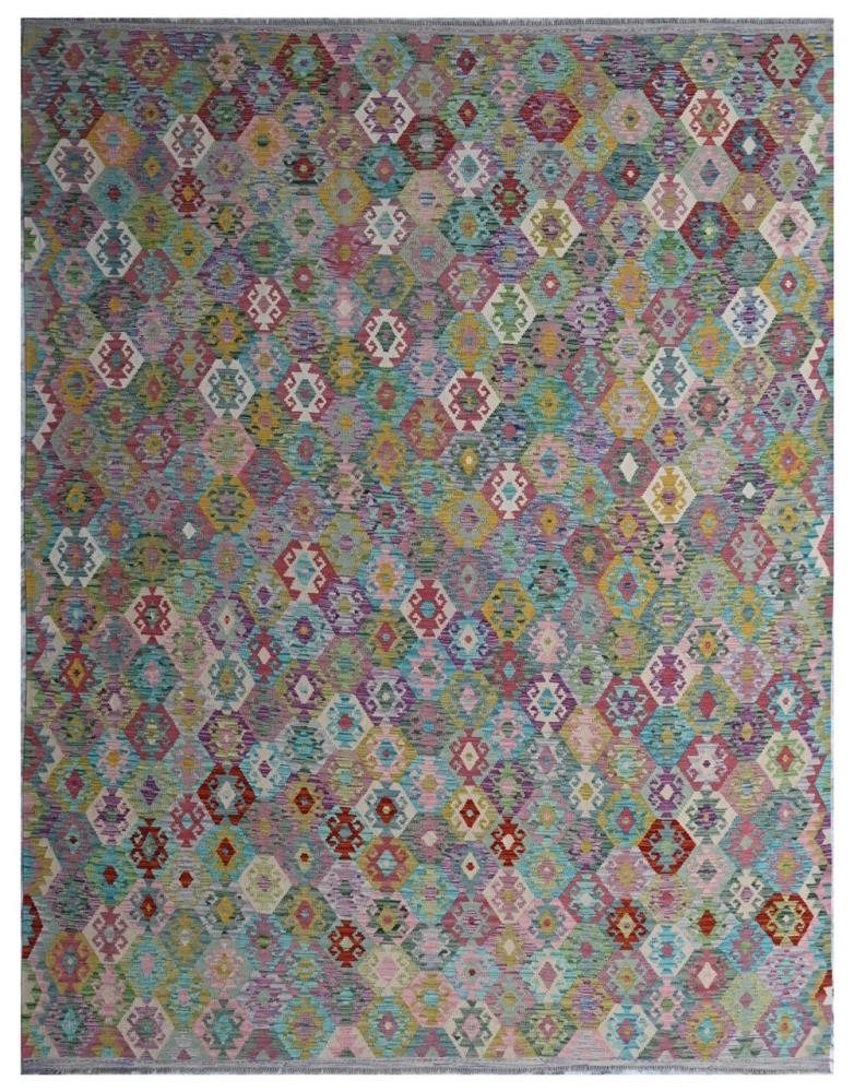 Dywan afgański Kilim Afghan 393x312 393x312, Dywan perski Ręcznie tkane