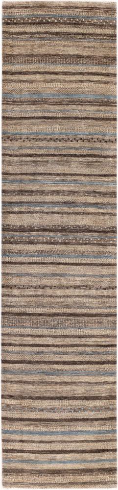 Tapis persan Persan Gabbeh Loribaft Tabiilbaft 349x82 349x82, Tapis persan Noué à la main
