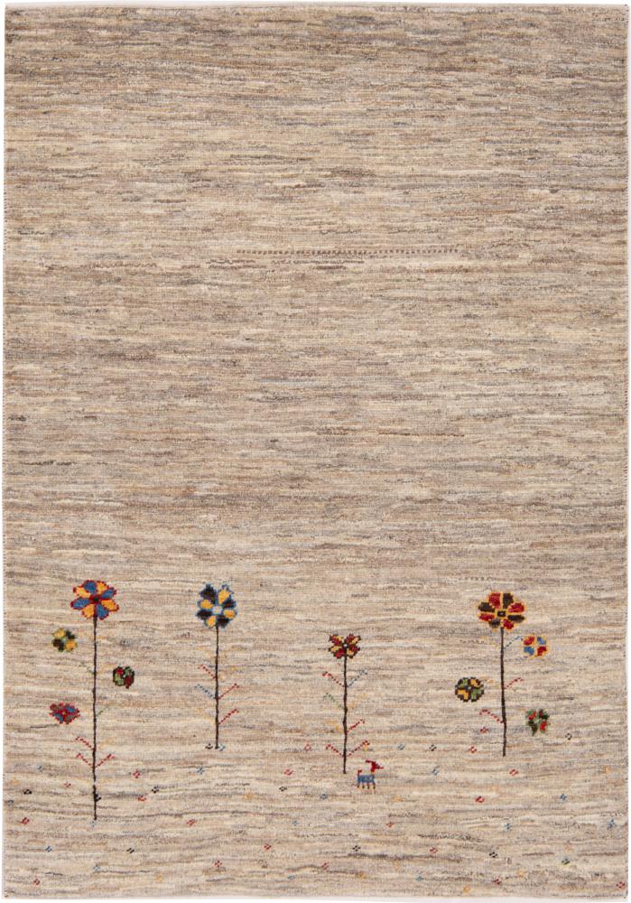 Tapis persan Persan Gabbeh Nomad 151x105 151x105, Tapis persan Noué à la main