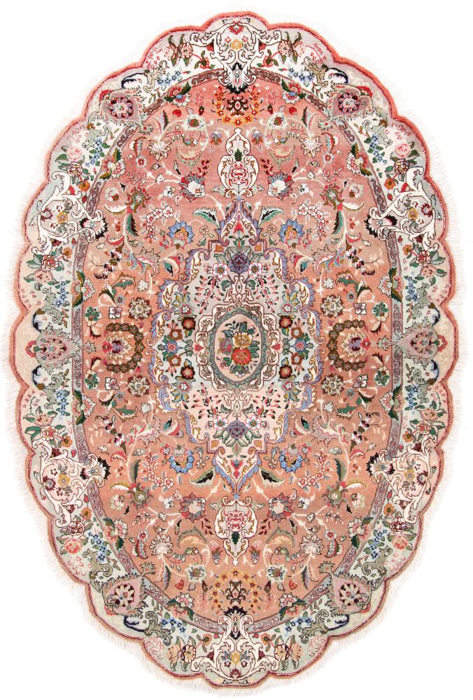 Tapete persa Tabriz 50Raj 189x123 189x123, Tapete persa Atado à mão