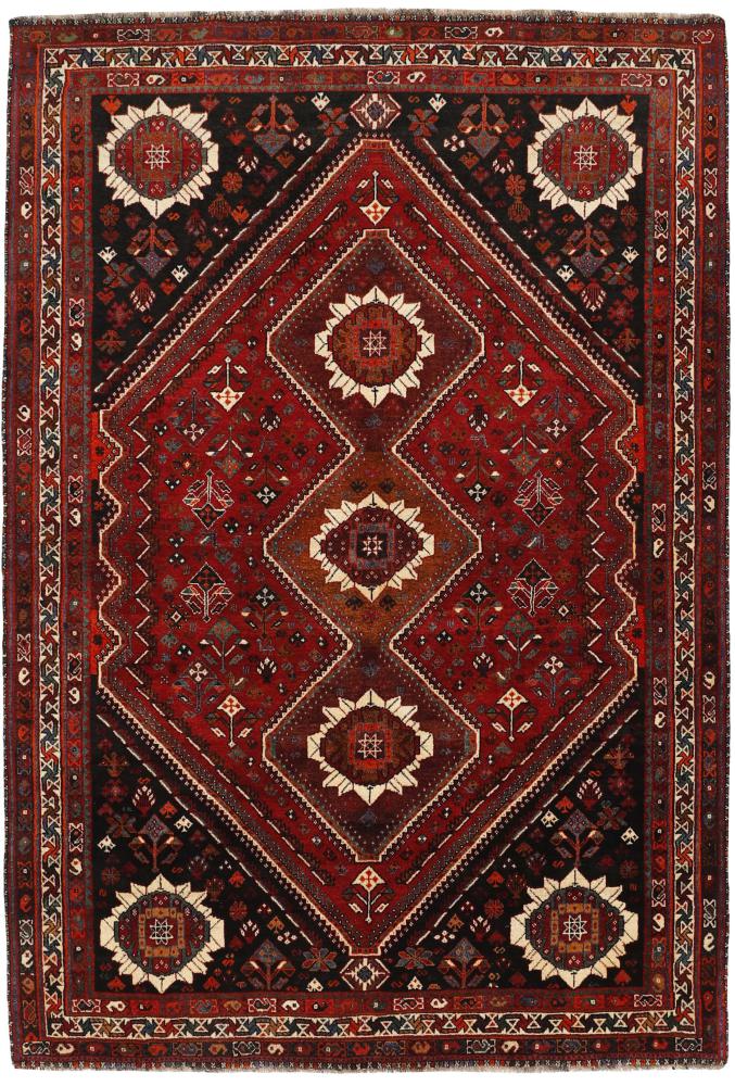 Persian Rug Ghashghai 278x187 278x187, Persian Rug Knotted by hand