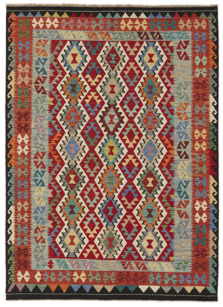 Afghanska mattan Kilim Afghan 246x179 246x179, Persisk matta handvävd 