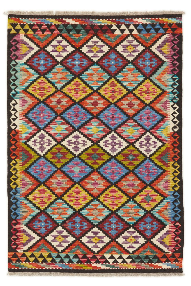 Afghan rug Kilim Afghan 6'1"x4'1" 6'1"x4'1", Persian rug Handwoven