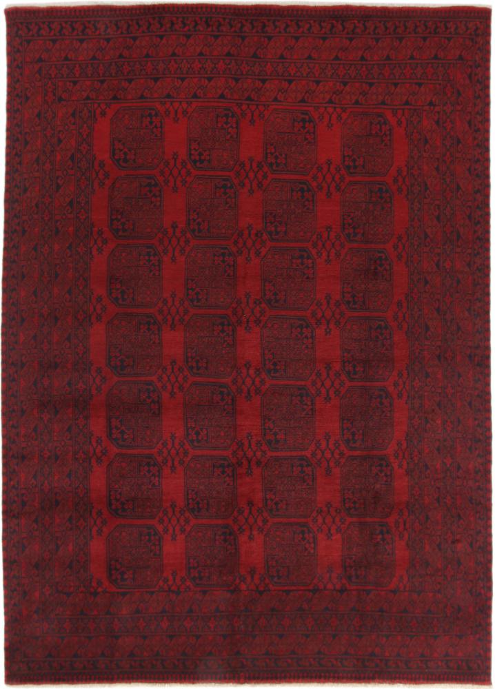 Afghanska mattan Afghan Akhche 341x243 341x243, Persisk matta Knuten för hand