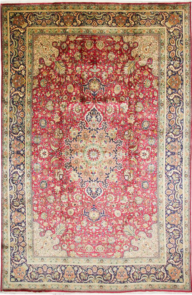 Tapete persa Tabriz 509x344 509x344, Tapete persa Atado à mão