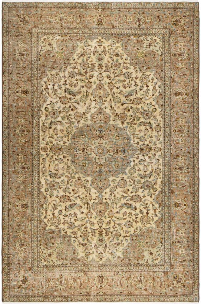 Persian Rug Vintage 295x194 295x194, Persian Rug Knotted by hand